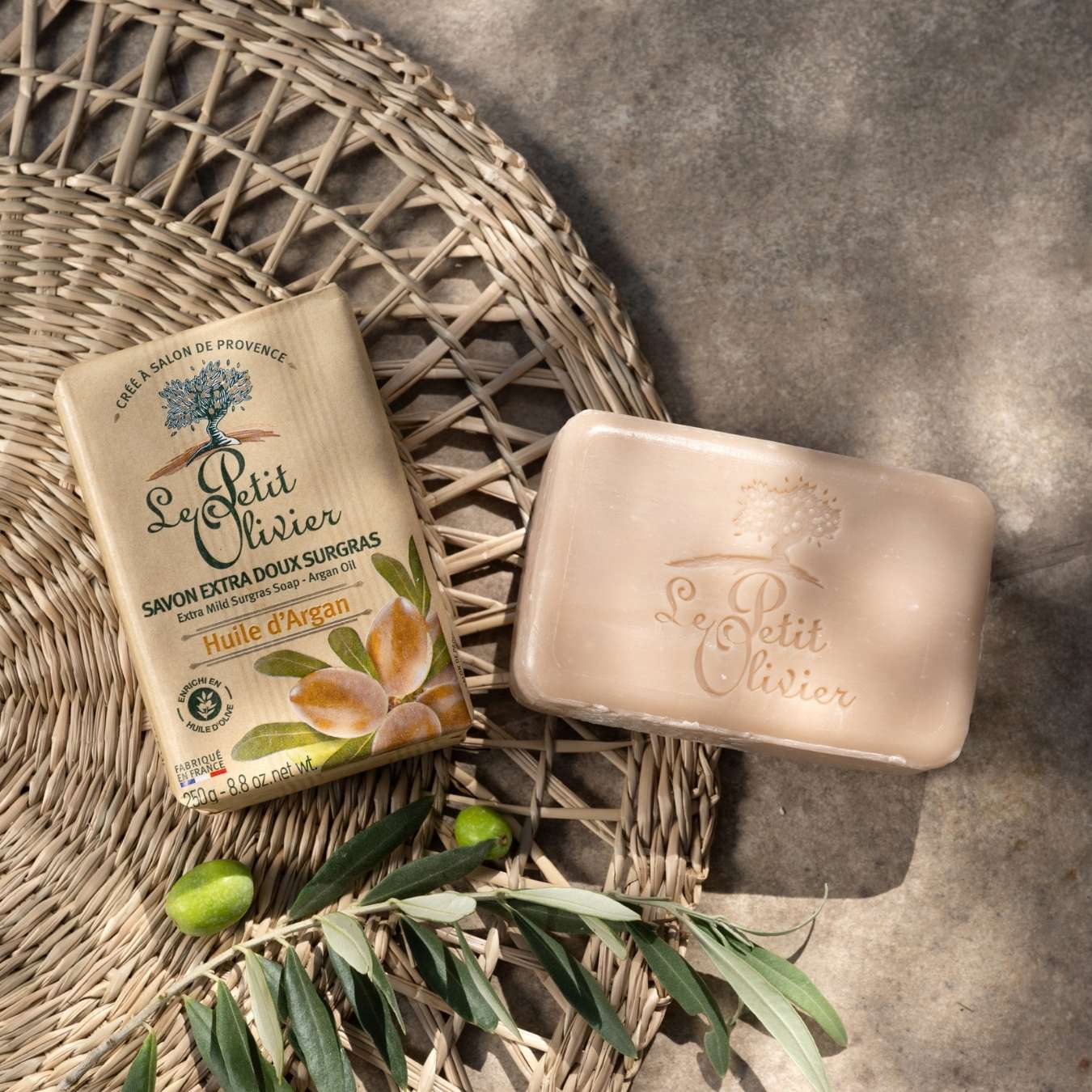 Le Petit Olivier - savon extra doux à l'huile d'argan (250 g)