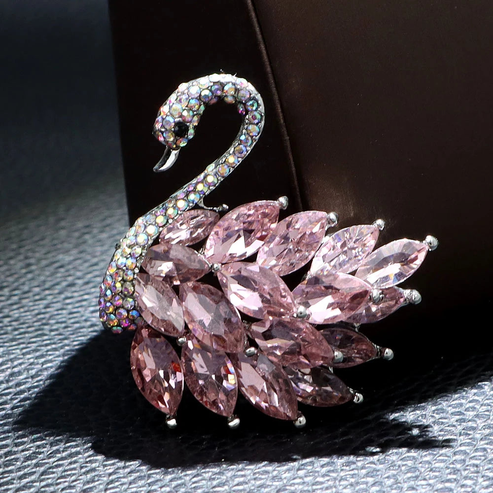 Swarovski 2025 swan brooch