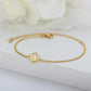 Bracelet Soleil ajouré, bijou en acier inoxydable doré