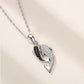Collier Dauphins, bijou en alliage plaqué argent 925 et zircons naturels