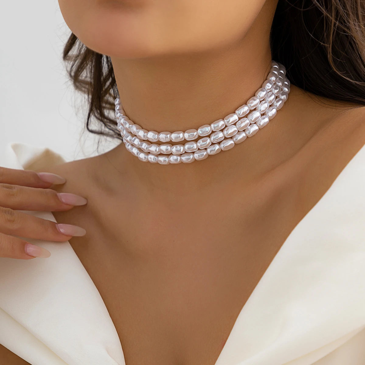 X022 noir - Ensemble De Bijoux De Mariage Pour Femme, Collier Et X022 noir - Ensemble De Bijoux De Mariage Pour Femme, Collier Et