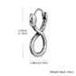 Boucle d'oreilles pour hommes, Serpent, bijou en alliage plaqué argent