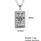 Collier Signe astrologique pour femmes, bijou en acier inoxydable