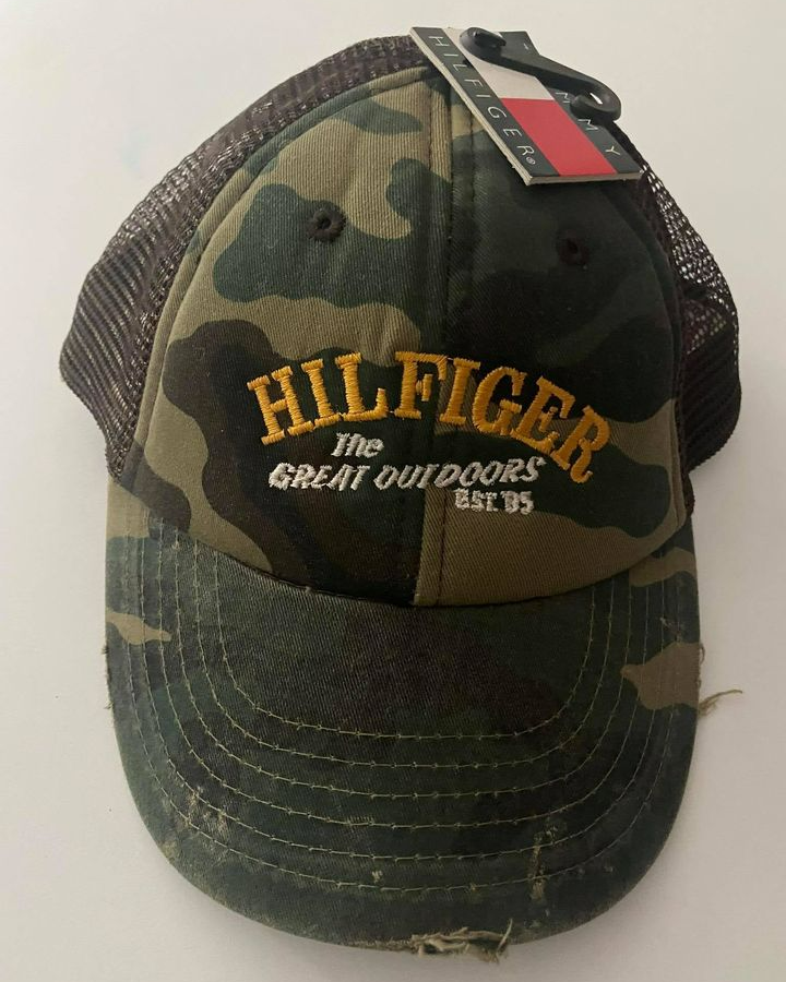 Casquette Tommy Hilfiger, motif militaire